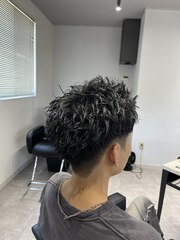 刈り上げスパイキーショート | BOOST men's hair salon | 浜松市の本格派メンズヘアサロン