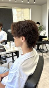 ウルフ×ツイストスパイラル | BOOST men's hair salon | 浜松市の本格派メンズヘアサロン