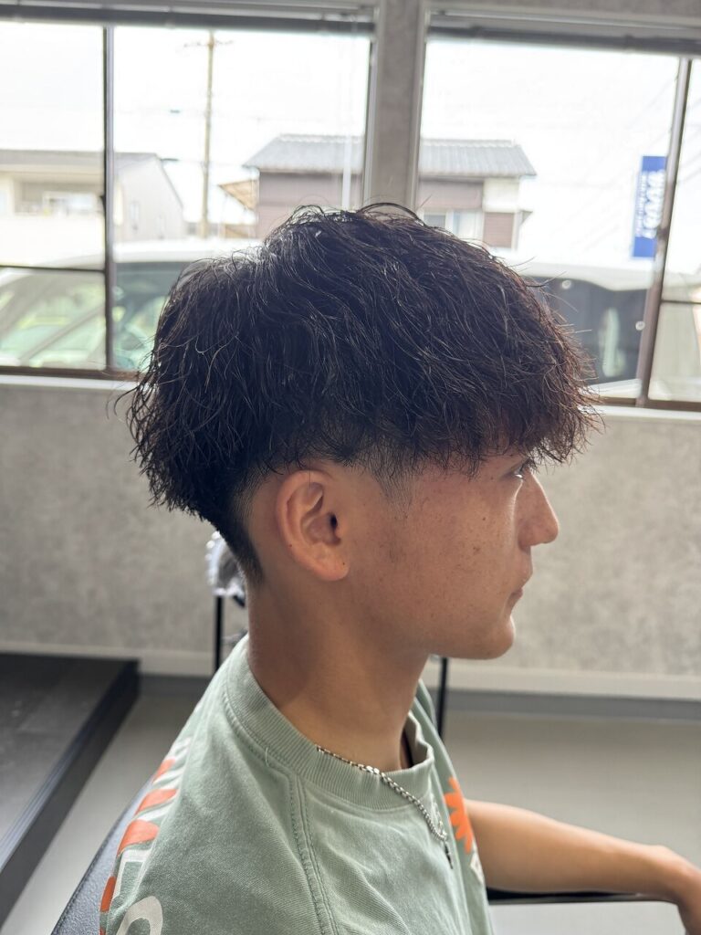 刈り上げマッシュ＆ツイストスパイラル | BOOST men's hair salon | 浜松市の本格派メンズヘアサロン
