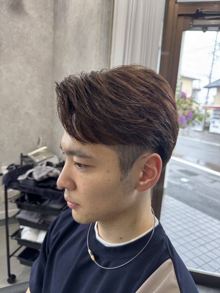 刈り上げ低めジェントルショート| BOOST men's hair salon | 浜松市の本格派メンズヘアサロン