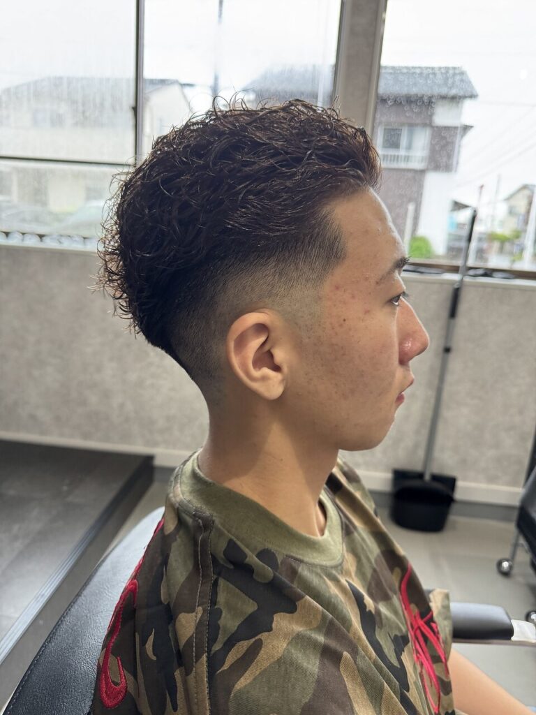極道ブリーチパーマ| BOOST men's hair salon | 浜松市の本格派メンズヘアサロン