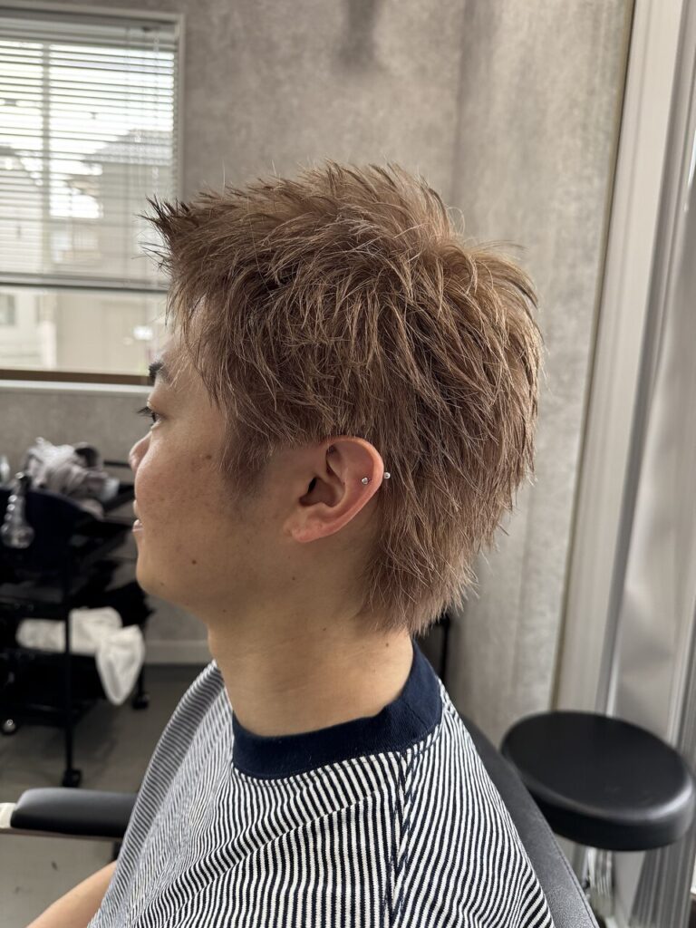 ハイトーンスパイキーショート| BOOST men's hair salon | 浜松市の本格派メンズヘアサロン| BOOST men's hair salon | 浜松市の本格派メンズヘアサロン