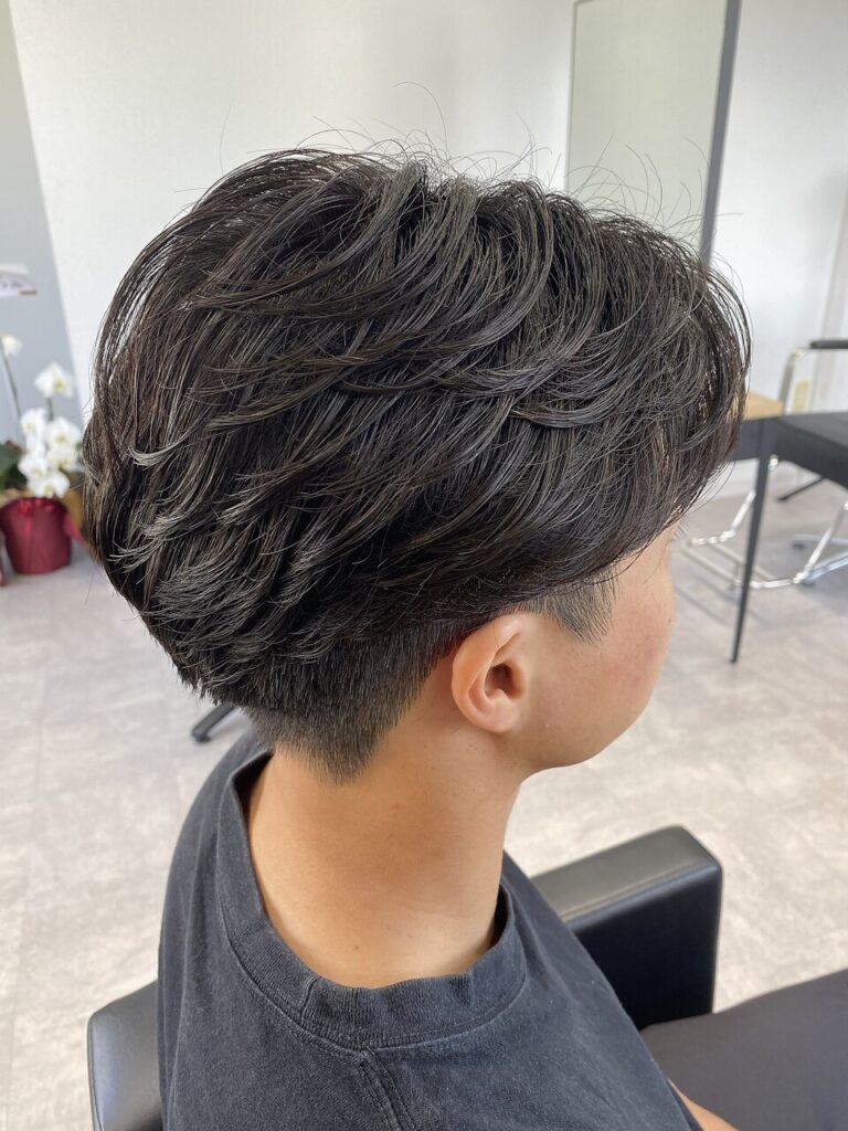 フェザーパーマ | BOOST men's hair salon | 浜松市の本格派メンズヘアサロン