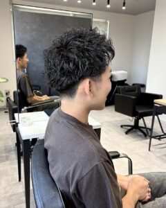 スパイキーショート×ピンパーマ | BOOST men's hair salon | 浜松市の本格派メンズヘアサロン| BOOST men's hair salon | 浜松市の本格派メンズヘアサロン