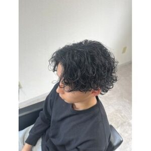 サーフカールパーマ　黒髪、茶髪 | BOOST men's hair salon | 浜松市の本格派メンズヘアサロン