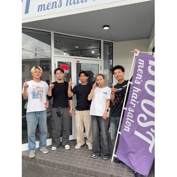【感謝】BOOSTは本日1周年を迎えました | BOOST men's hair salon | 浜松市の本格派メンズヘアサロン