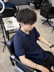 マッシュ×縦落ちツイスパ | BOOST men's hair salon | 浜松市の本格派メンズヘアサロン