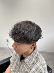 シャドウパーマ | BOOST men's hair salon | 浜松市の本格派メンズヘアサロン