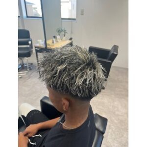 ホワイトメッシュツイスト | BOOST men's hair salon | 浜松市の本格派メンズヘアサロン